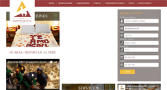 Desktop Screenshot of hotelindependenciahuaraz.com